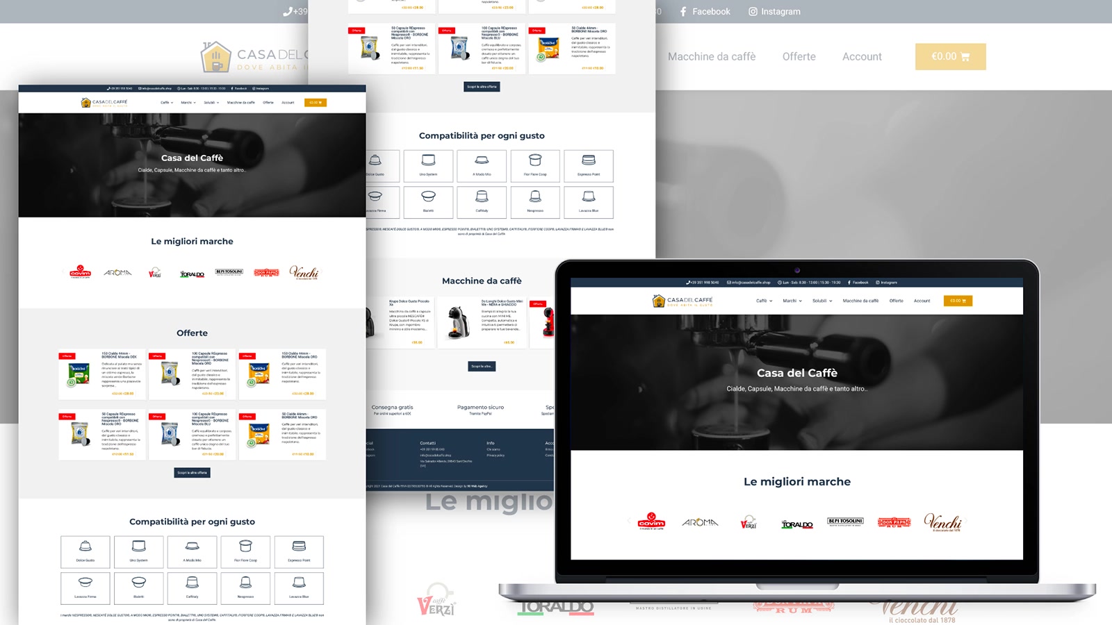 Casa del Caffè — e-commerce